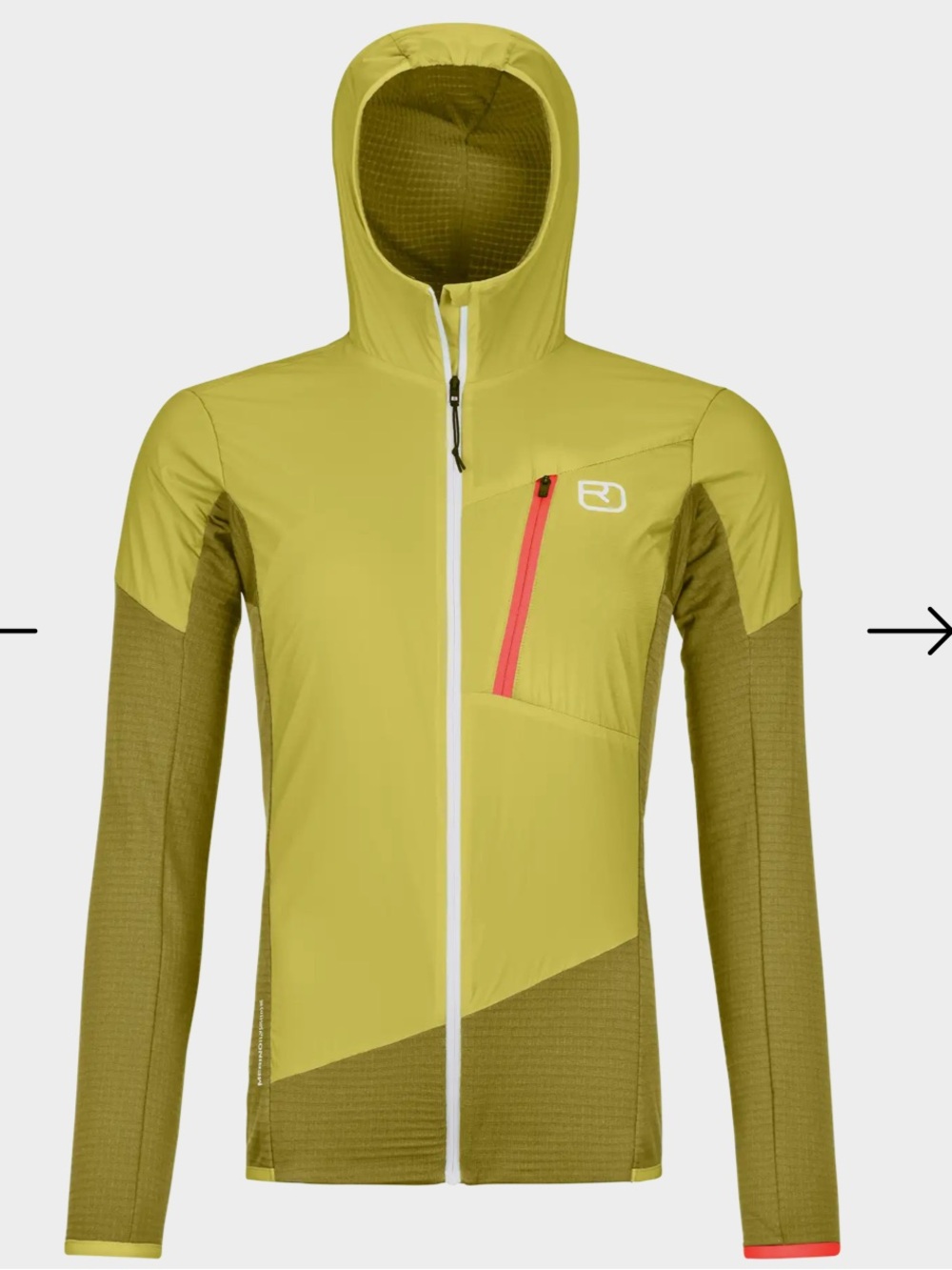 Ortovox Trace Hybrid Merino Blend Jacket, Size L, New without Tag